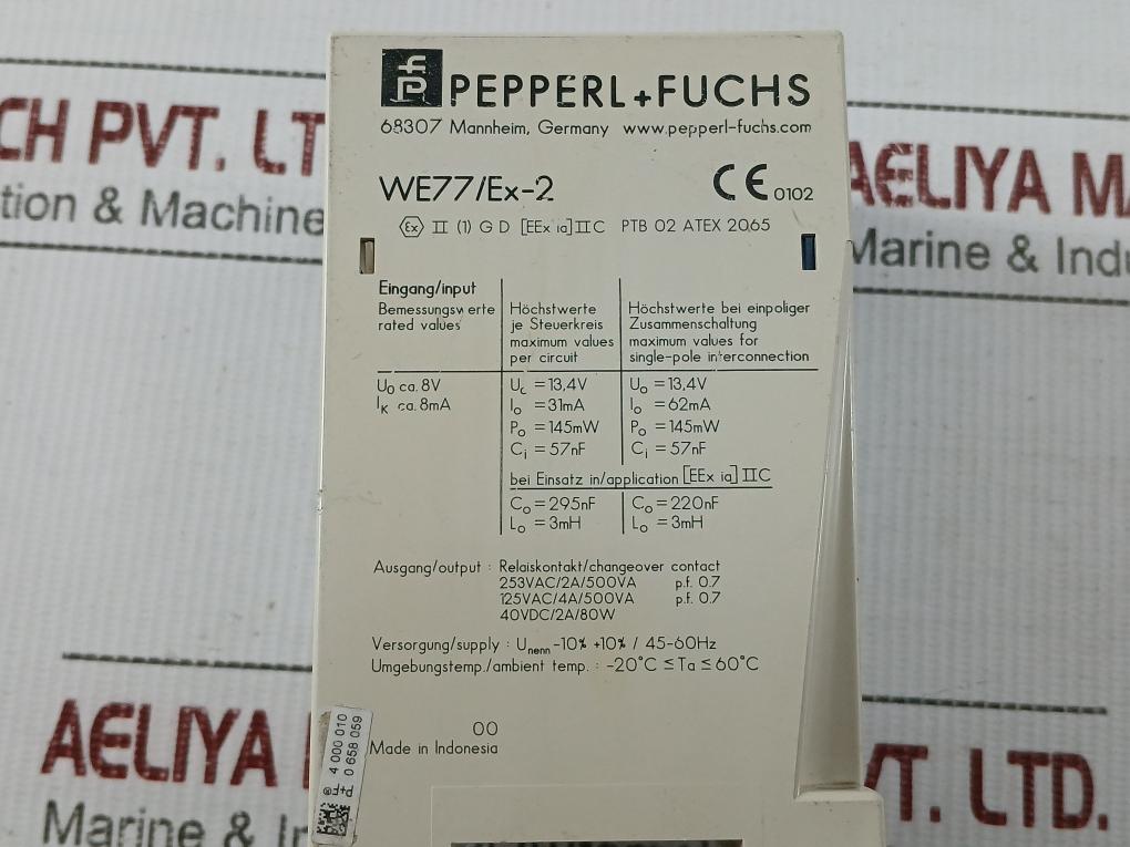 Switch-Amplifier-230Vac-2A-80W-45-60Hz-Pepperl-Fuchs-129198-208016-9