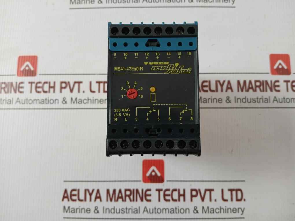 Switching Amplifier 190 To 250Vac/50-60Hz Turck Ms41-42Ex0-r