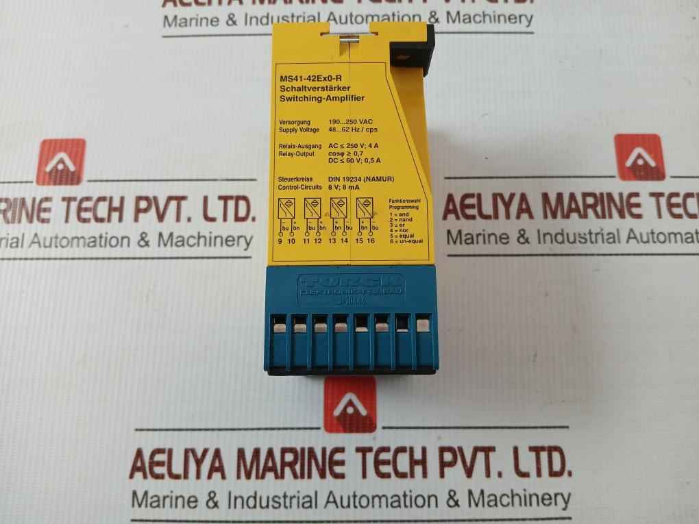 Switching Amplifier 190 To 250Vac/50-60Hz Turck Ms41-42Ex0-r