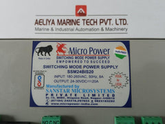 Switching Mode Power Supply Ssm24Bis20 Sanstar Microsystems
