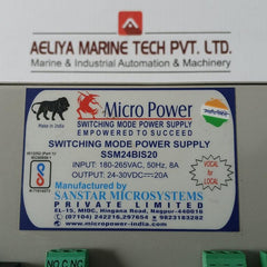 Switching Mode Power Supply Ssm24Bis20 Sanstar Microsystems