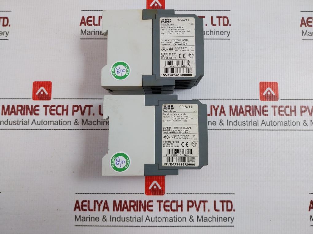 Switching Power Supply Cp-24/1.0 Abb Ac 90-260V/47-440Hz