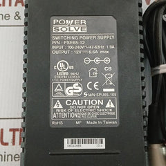 Switching Power Supply Input-100-240V,47-63Hz,1.9A Power Solve Pse65-12