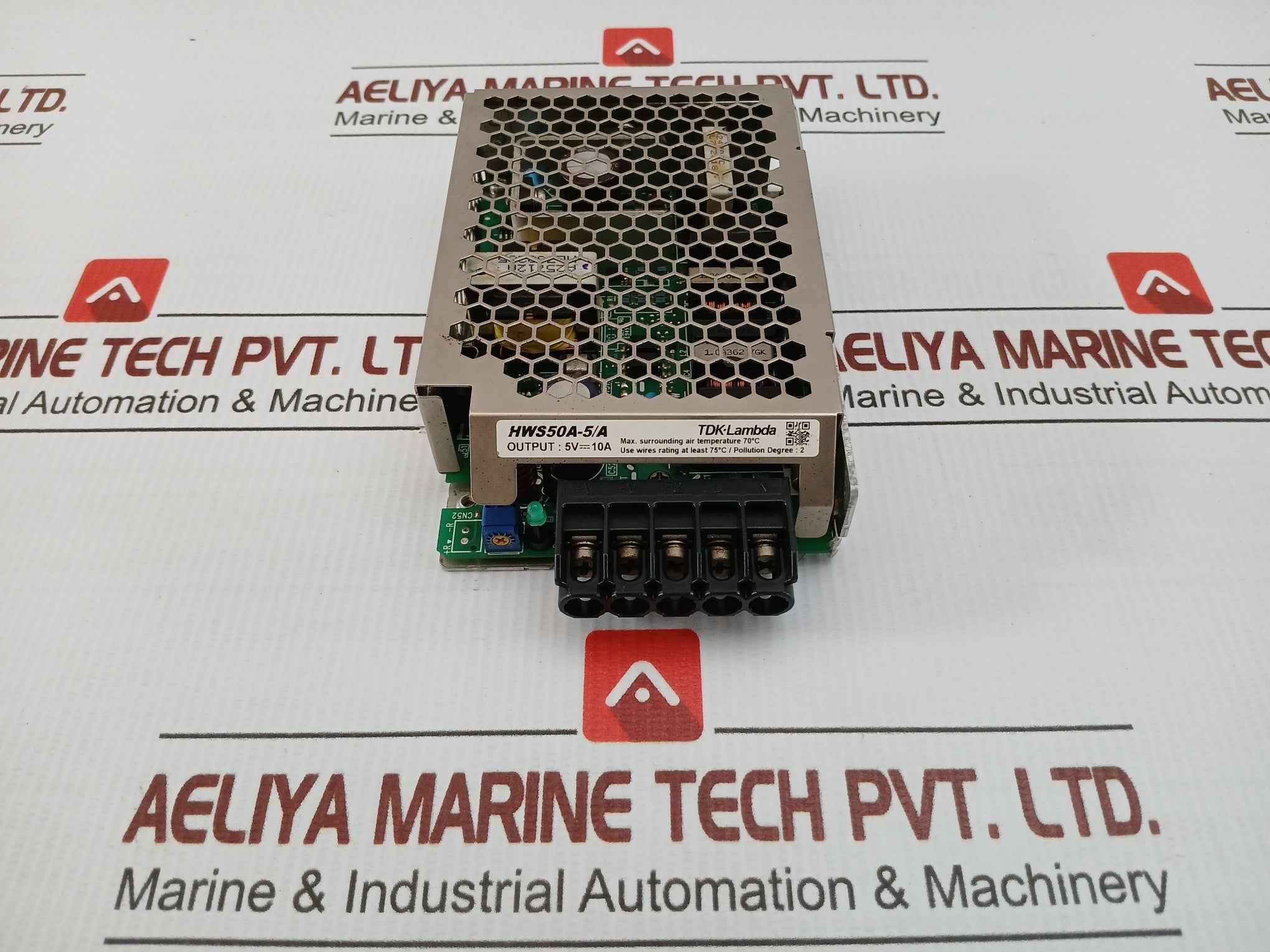 Switching Power Supply Input-100-240Vac 0.7A 50-60Hz Tdk-lambda Hws50A-5/A