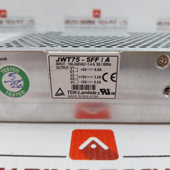 Switching Power Supply Input-100-240Vac Tdk-lambda Jwt75-5Ff/A