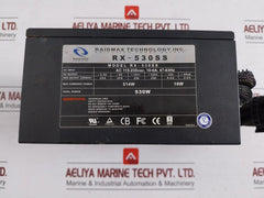 Switching Power Supply Rx-530Ss Raidmax Ac 115-230Vac 10-6A 47-63Hz