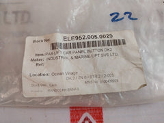 Switching Components Dk2 Button Elevator Car Panel 40 Series