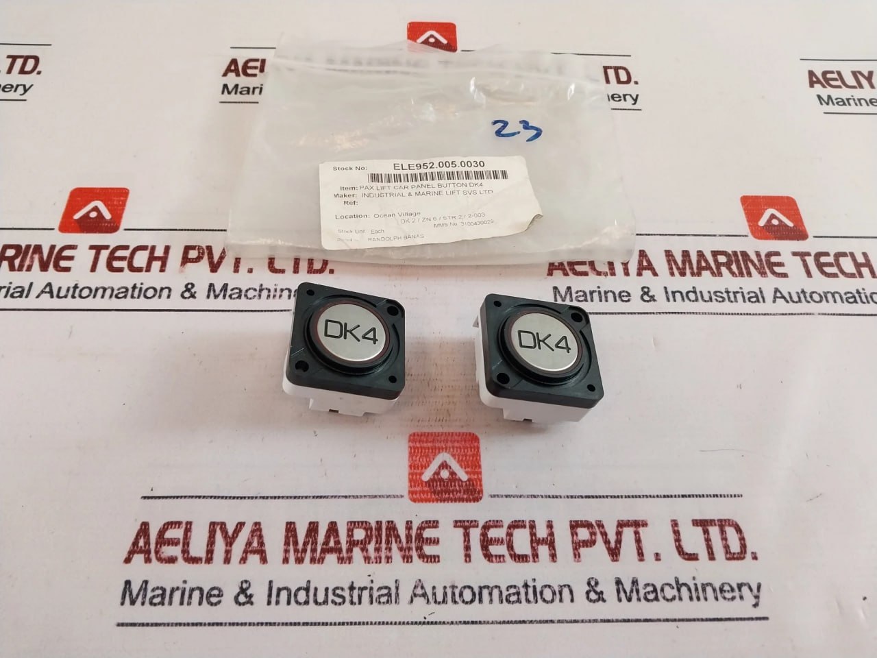 Switching Components Dk4 Pax Lift Car Panel Button