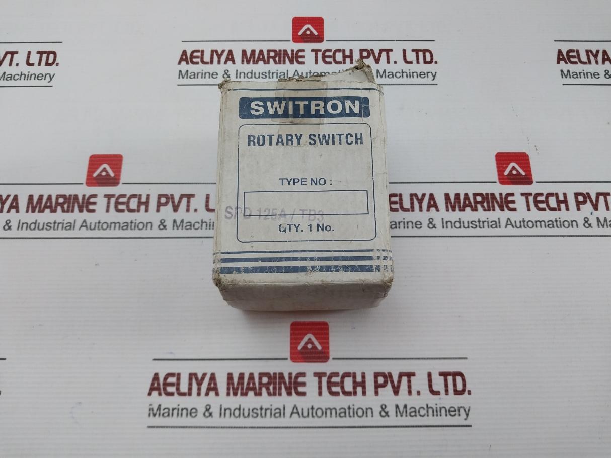 Rotary Switch 16A/250Vdc Switron Spd125A/Tb3