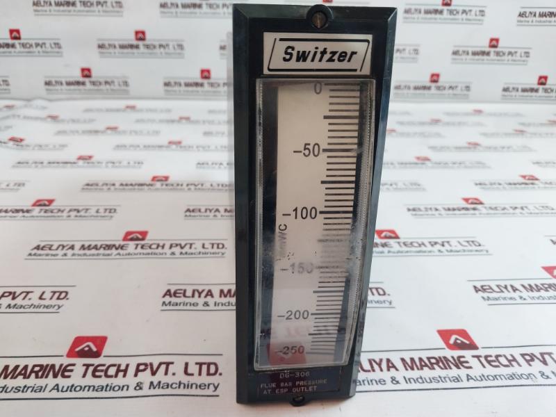 Switzer 501 0 1 2 1 Draft Indicator 250 To 0 Mmwc