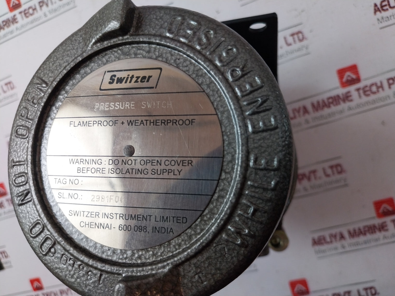 Switzer Gk 201 02 A6K 2 Pressure Switch 833501097