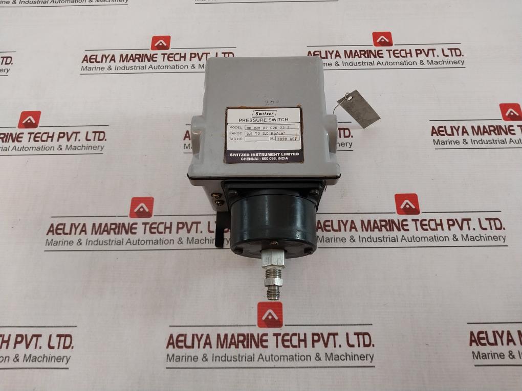 Switzer Gm 201 02 C2K 22 Z Pressure Switch 5A 250V Ac 4 Bar