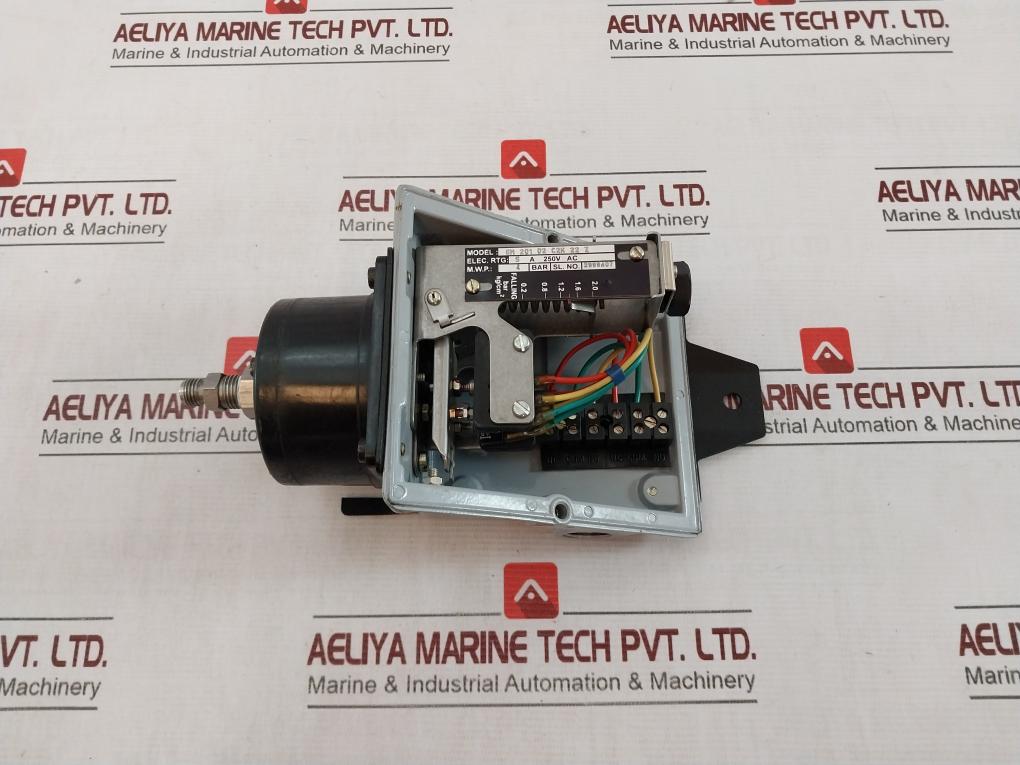 Switzer Gm 201 02 C2K 22 Z Pressure Switch 5A 250V Ac 4 Bar