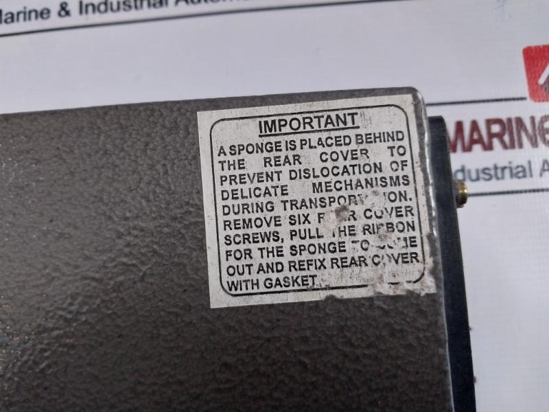 Switzer Instrument 501 0 1 1 1 Draft Indicator 3000 MMWC Used
