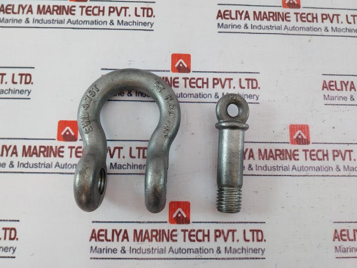 Swl 4.75t Kbc 3/4 Threaded Bolt Shackle