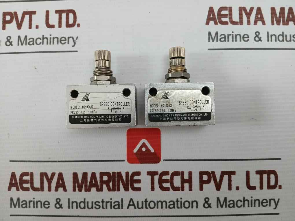 Sxpc Xq100600 0.05–1.0Mpa Pneumatic Speed/Flow Control Valve