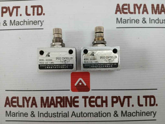 Sxpc Xq100600 0.05–1.0Mpa Pneumatic Speed/Flow Control Valve
