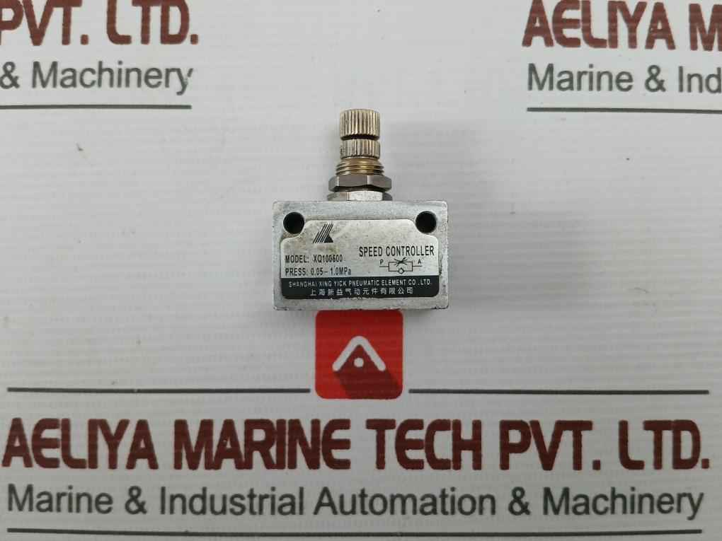 Sxpc Xq100600 0.05–1.0Mpa Pneumatic Speed/Flow Control Valve