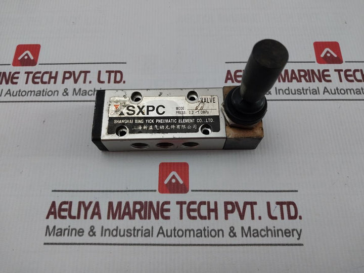 Sxpc 0.2-1.0Mpa Pneumatic Hand Pull Valve
