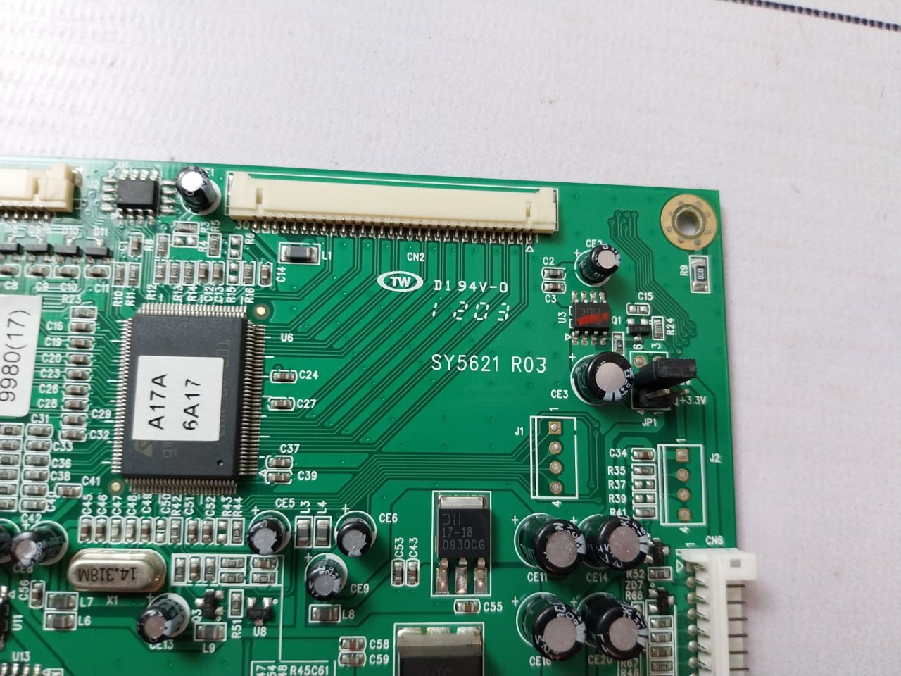 Sy5621 R03, D1 94V-0 Printed Circuit Board