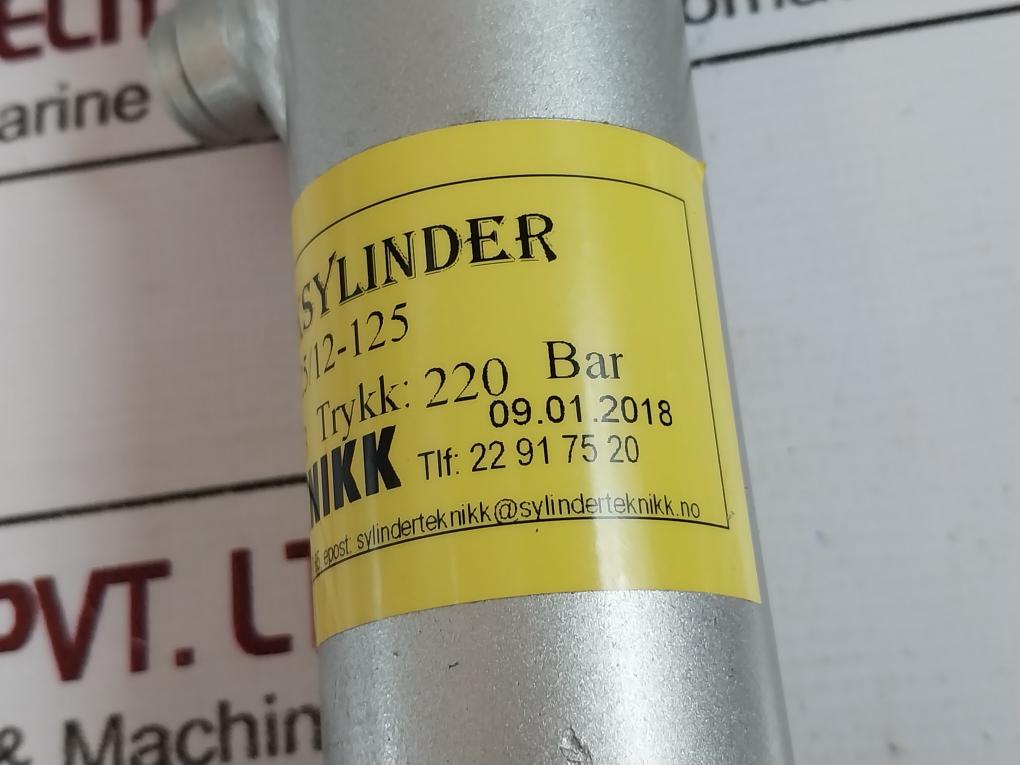 Sylindertikk Km Dvlg 25/12-125 Hydraulic Cylinder 17-1676-03