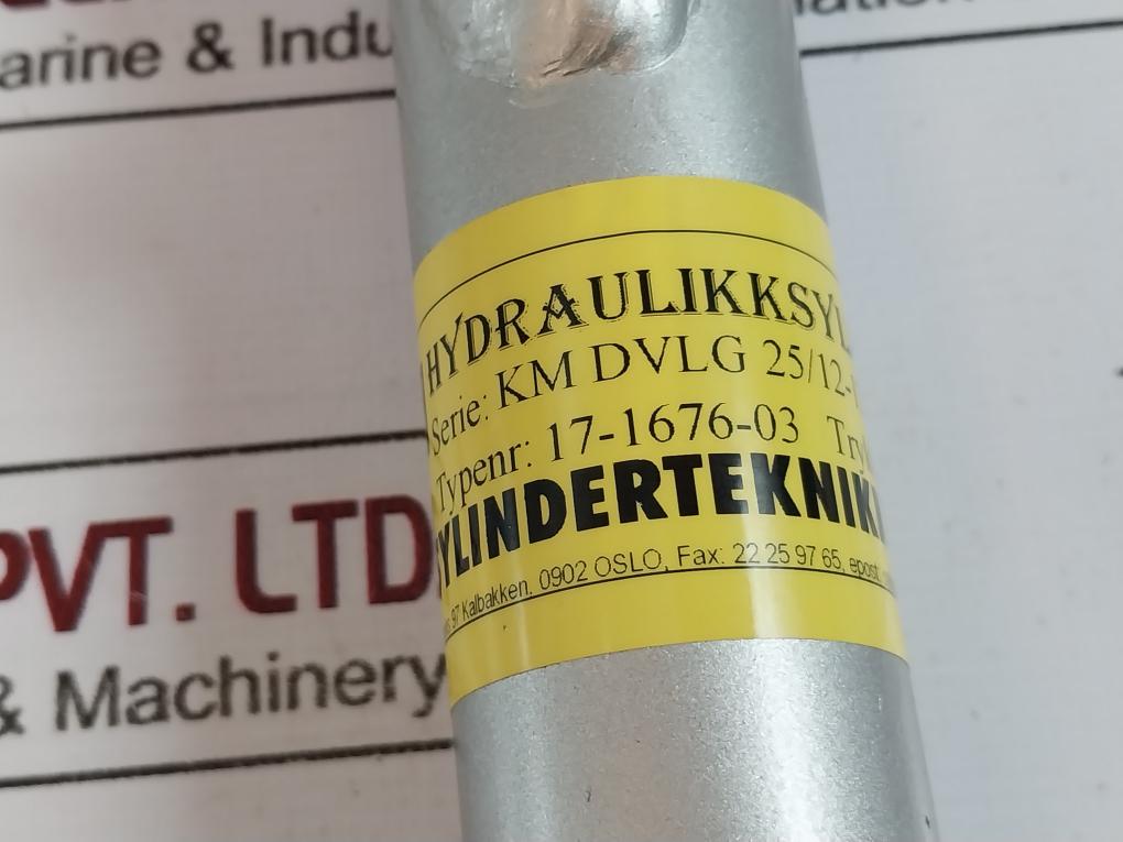 Sylindertikk Km Dvlg 25/12-125 Hydraulic Cylinder 17-1676-03