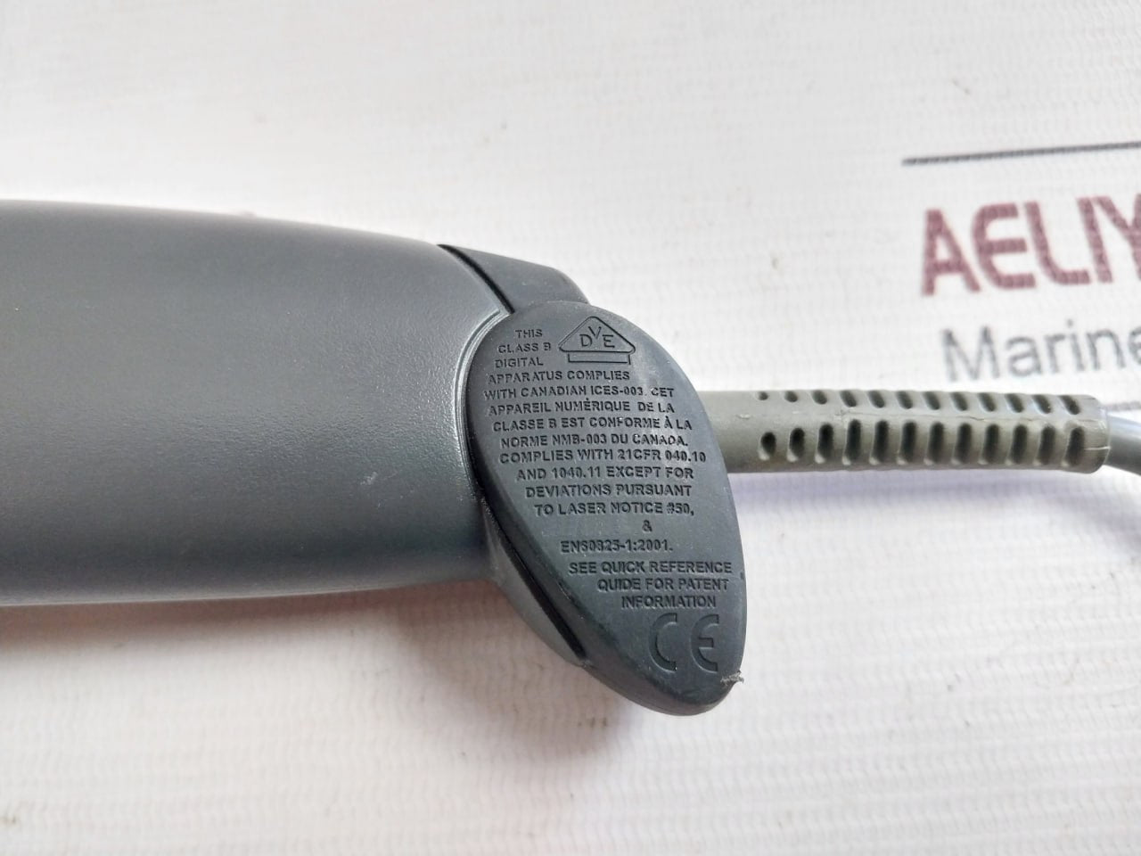 Symbol Ls2208-sr20007R Barcode Scanner With Cable Cba-u01-s07Zar 6V 0.2A Rev: C