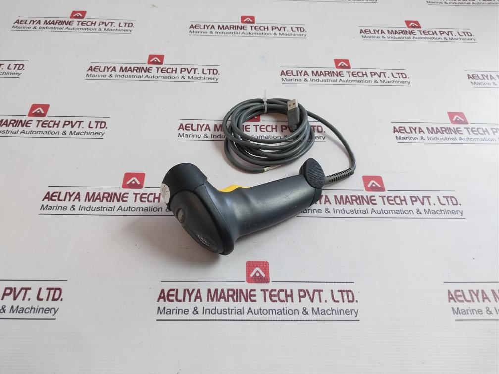 Symbol Ls2208-sr20007R Barcode Scanner With Cable Cba-u01-s07Zar 6V 0.2A Rev: C