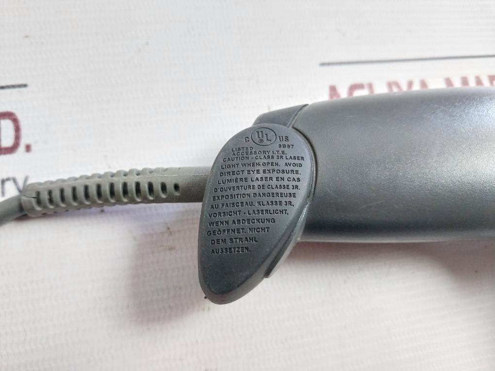 Symbol Ls2208-sr20007R Barcode Scanner With Cable Cba-u01-s07Zar 6V 0.2A Rev: C