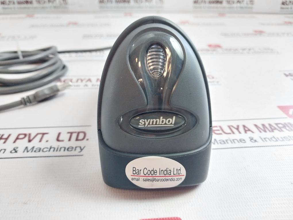 Symbol Ls2208-sr20007R Barcode Scanner With Cable Cba-u01-s07Zar 6V 0.2A Rev: C