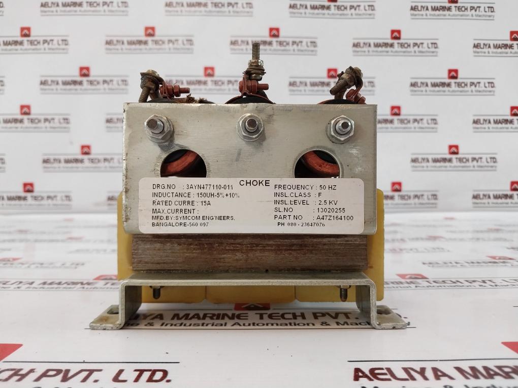 Symcom A47Z164100 Transformer 15A Class F