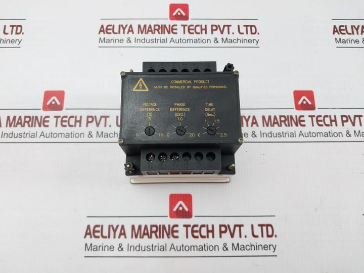 Synchro Check Relay 244-14Gg-szbx-fq Crompton 4-65 Hertz