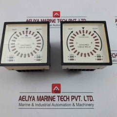 Synchro Check Relay 244-14Hg-pobx-fq-sn Crompton Input: 110-120V Ac 40-65 Hertz