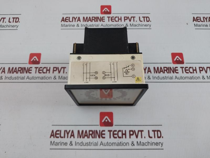 Synchro Check Relay 244-14Hg-pobx-fq-sn Crompton Input: 110-120V Ac 40-65 Hertz