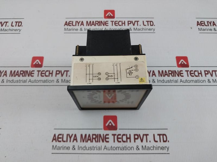 Synchro Check Relay 244-14Hg-pobx-fq-sn Crompton Input: 110-120V Ac 40-65 Hertz