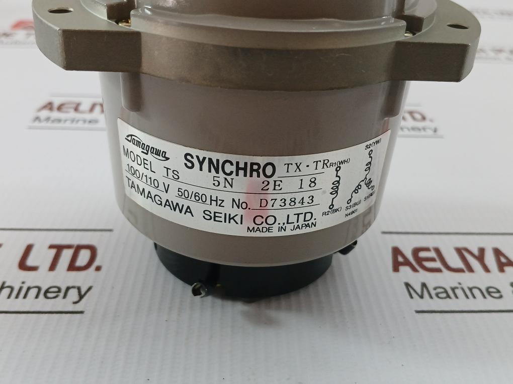 Synchro Tx.Tr Motor Ts 5N 2E 18 Tamagawa Seiki 100-110 V 50-60 Hz