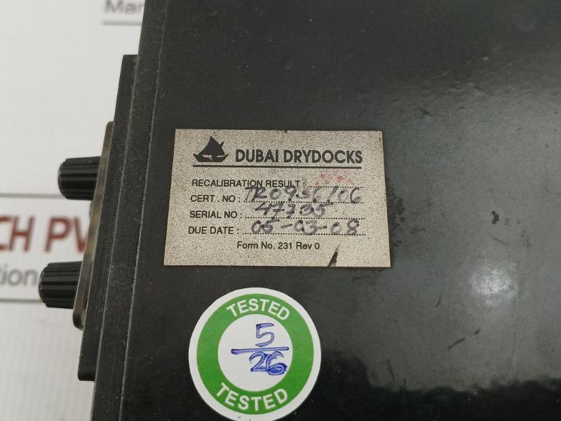 Synchronization Controller Synchro Relay Ksq 104 Megacon 24V 50/60Hz
