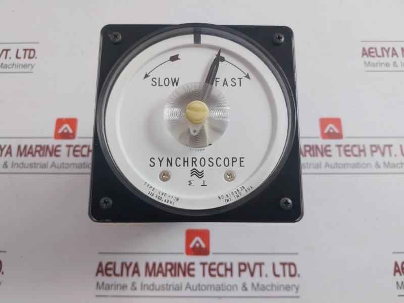 Synchroscope 110V/50-60Hz Toyo Keiki Lvf-11N