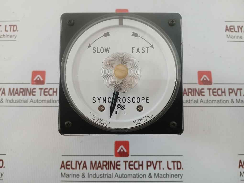 Synchroscope 115V 50/60Hz Toyo Keiki Lvf-11N