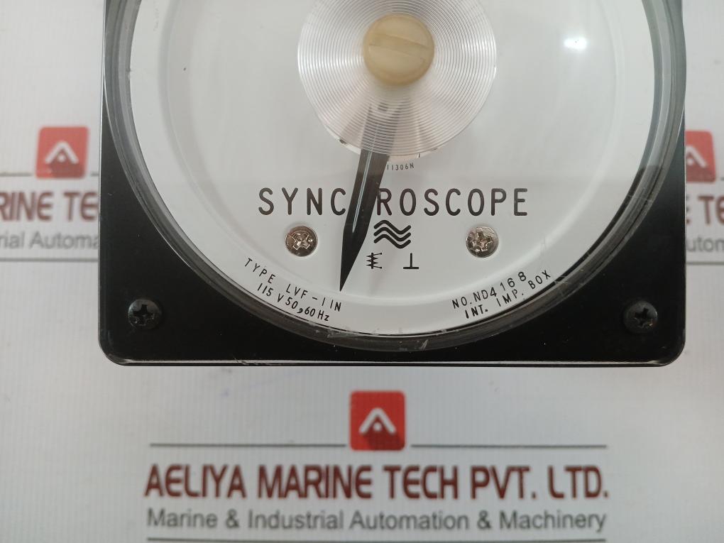 Synchroscope 115V 50/60Hz Toyo Keiki Lvf-11N