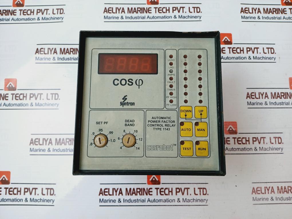 Syntron 1143 Automatic Power Factor Control Relay 50Hz 415V Ac