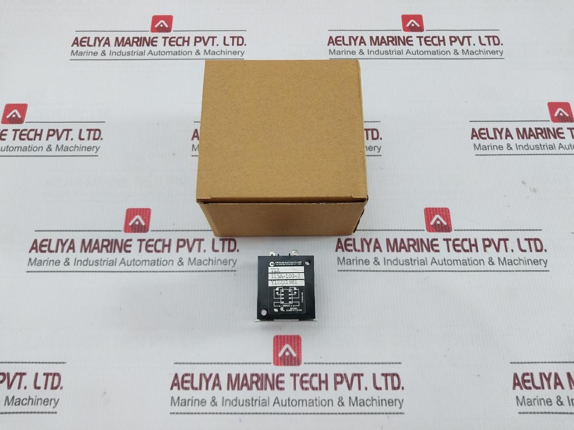 Syracuse Electronics Tir 115A-100-2 Relay Module