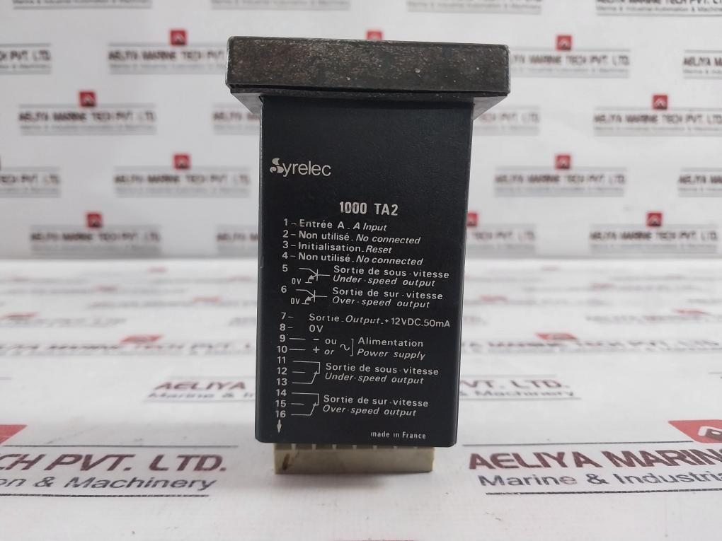 Syrelec 1000 Ta2 Programmable Logic Controller 115v~ / 230v~