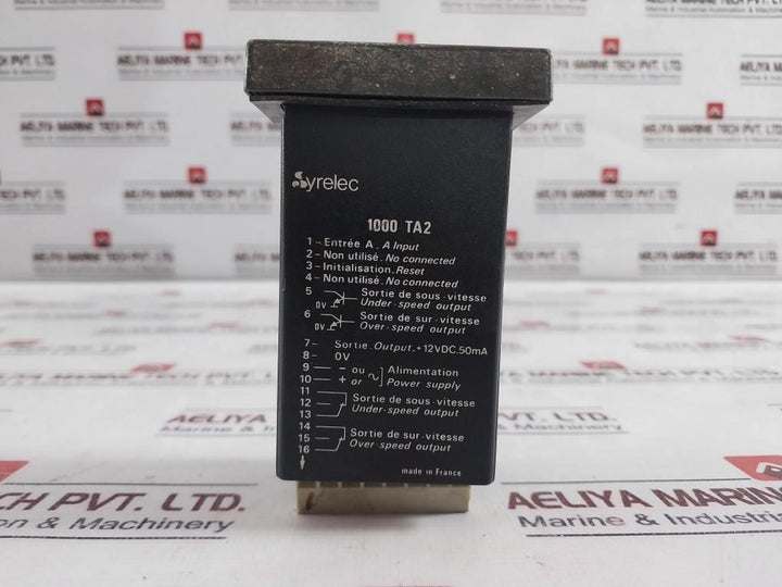 Syrelec 1000 Ta2 Programmable Logic Controller 115v~ / 230v~
