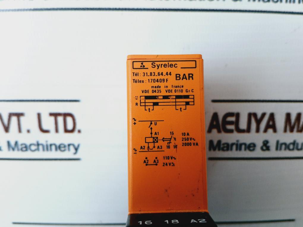 Syrelec Bar Time Relay 10A