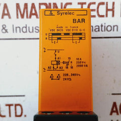 Syrelec Bar Time Relay 10A 2000Va Vde 0435 1-10