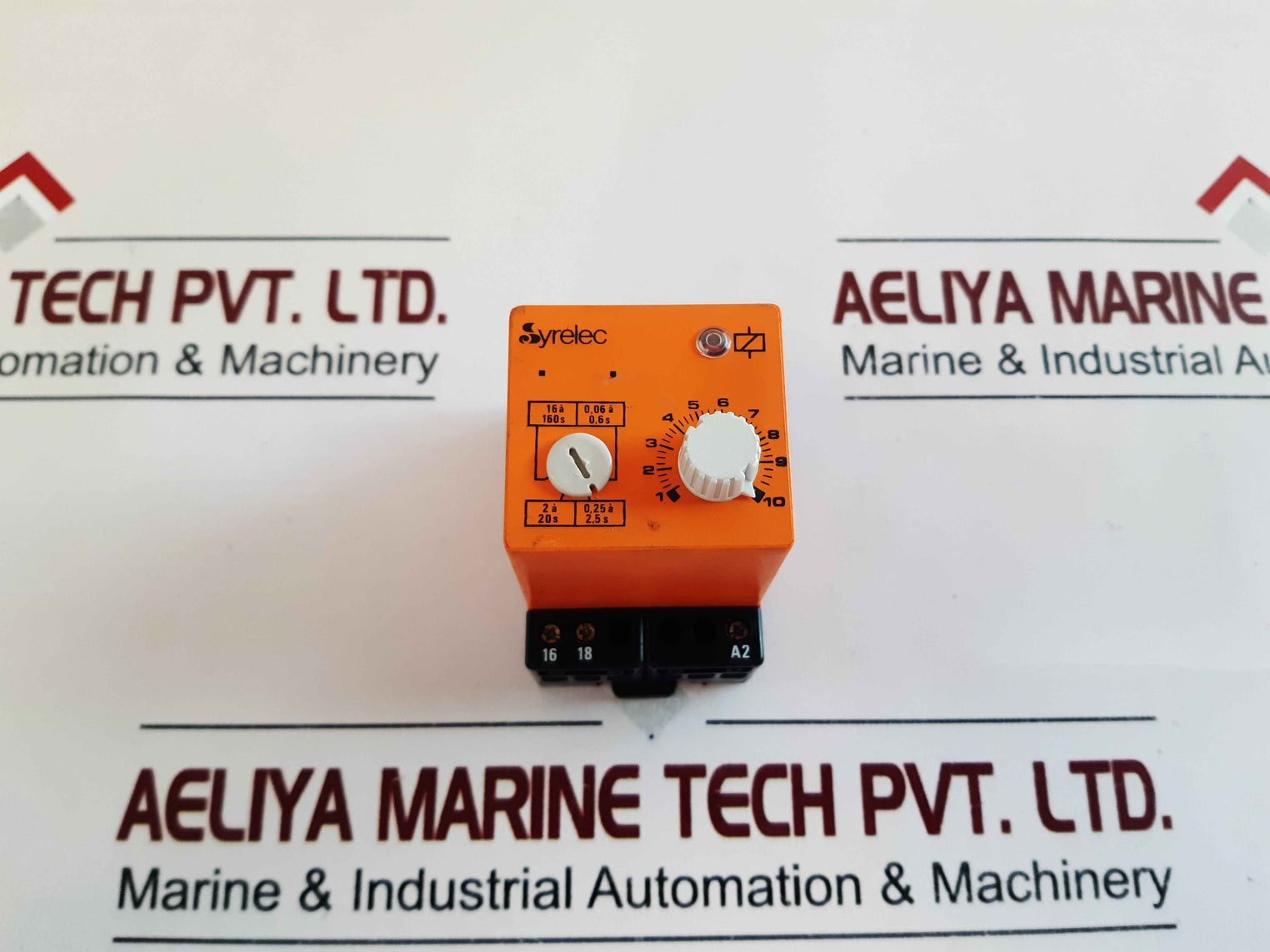 Syrelec Dkr.B Time Delay Relay 1100 Va 220V 250V~ 5A