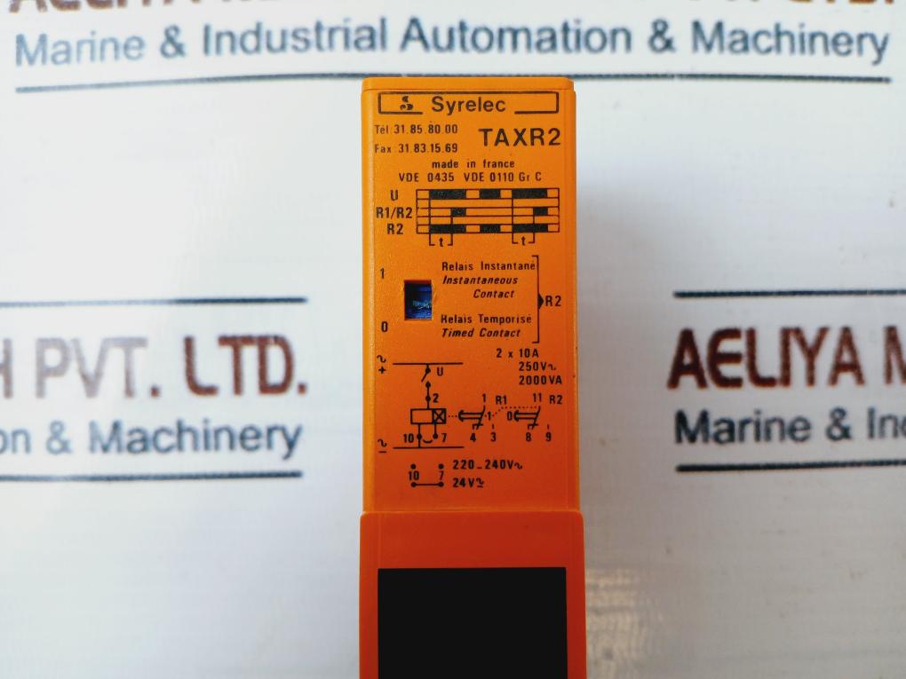 Syrelec Taxr2 Timer Relay 220-240V~/24V