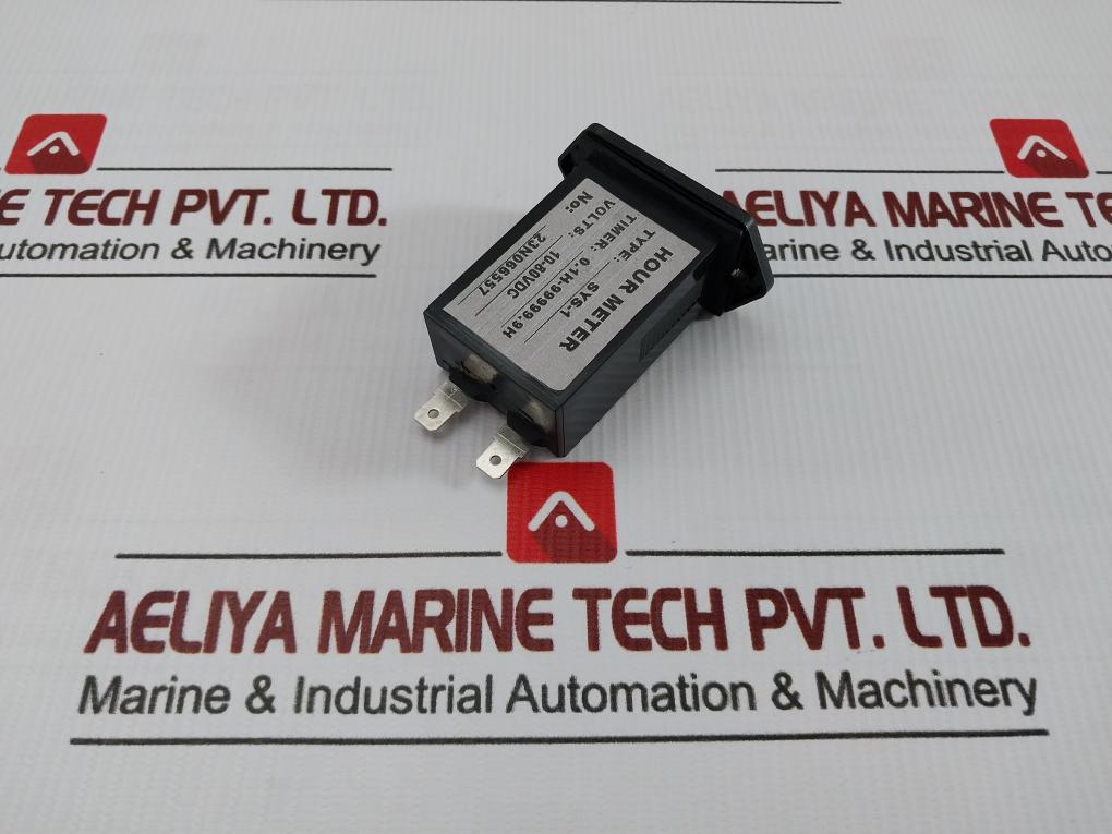 Sys-1 10–80 V Dc Digital Hour Meter