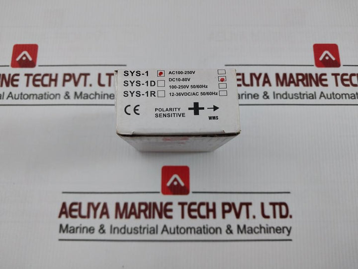 Sys-1 10–80 V Dc Digital Hour Meter